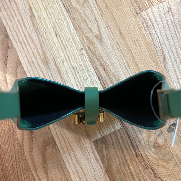 NWT Palm Angels Palm Tree Leather Hobo Bag - Picture 8 of 12